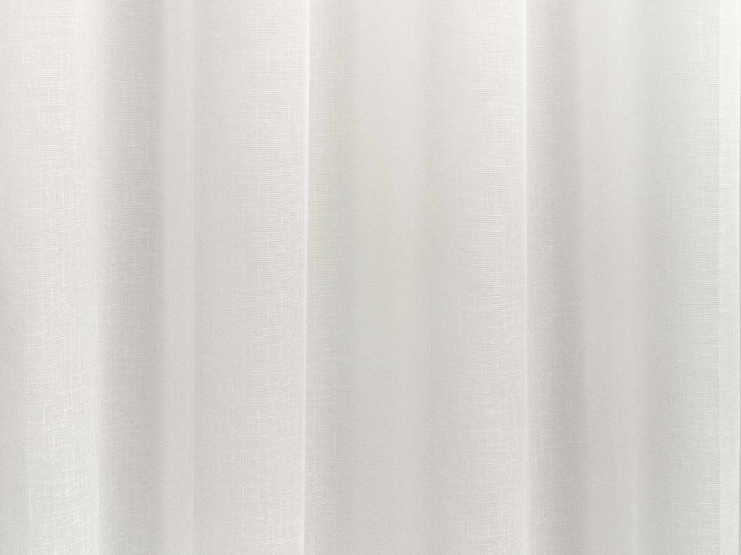 Design fényáteresztő függöny textil ecrü színben 300cm magas