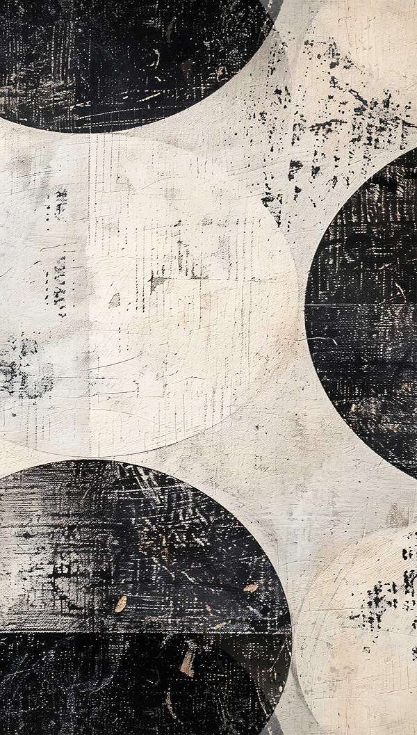 Design fotótapéta koptatott geometrikus mintáva