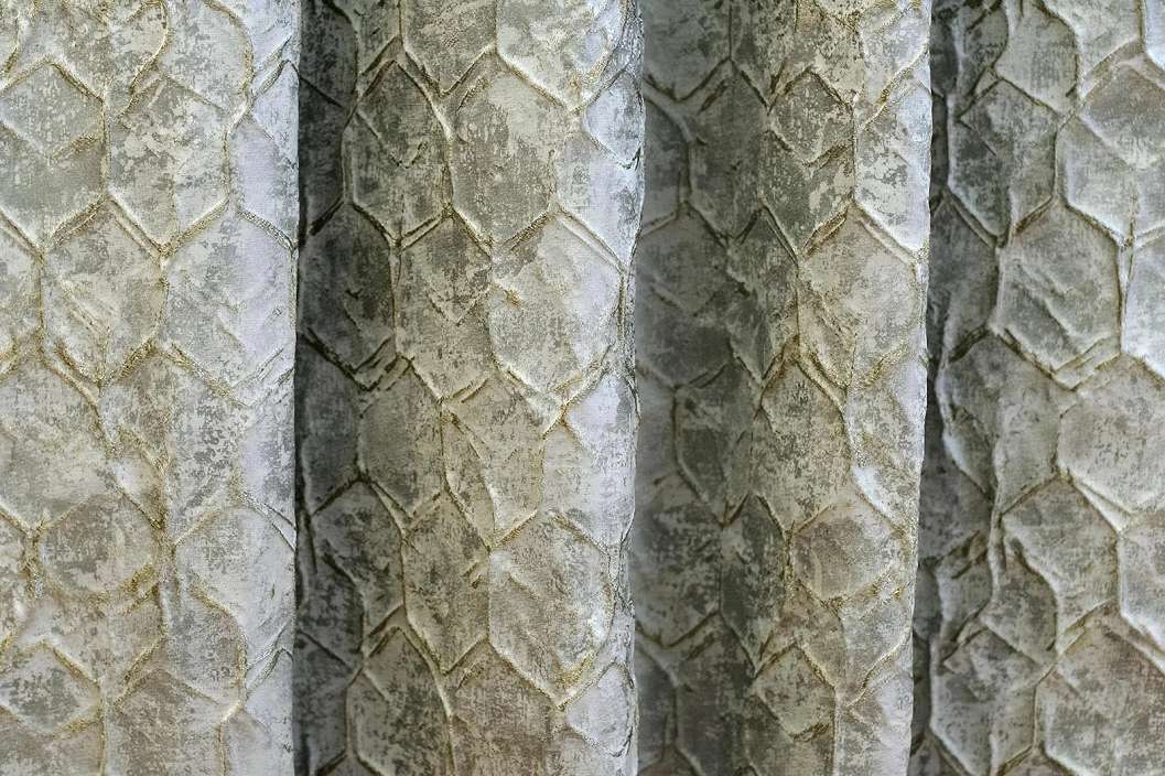 Design sötétítő függöny textil anyag geometria mintával