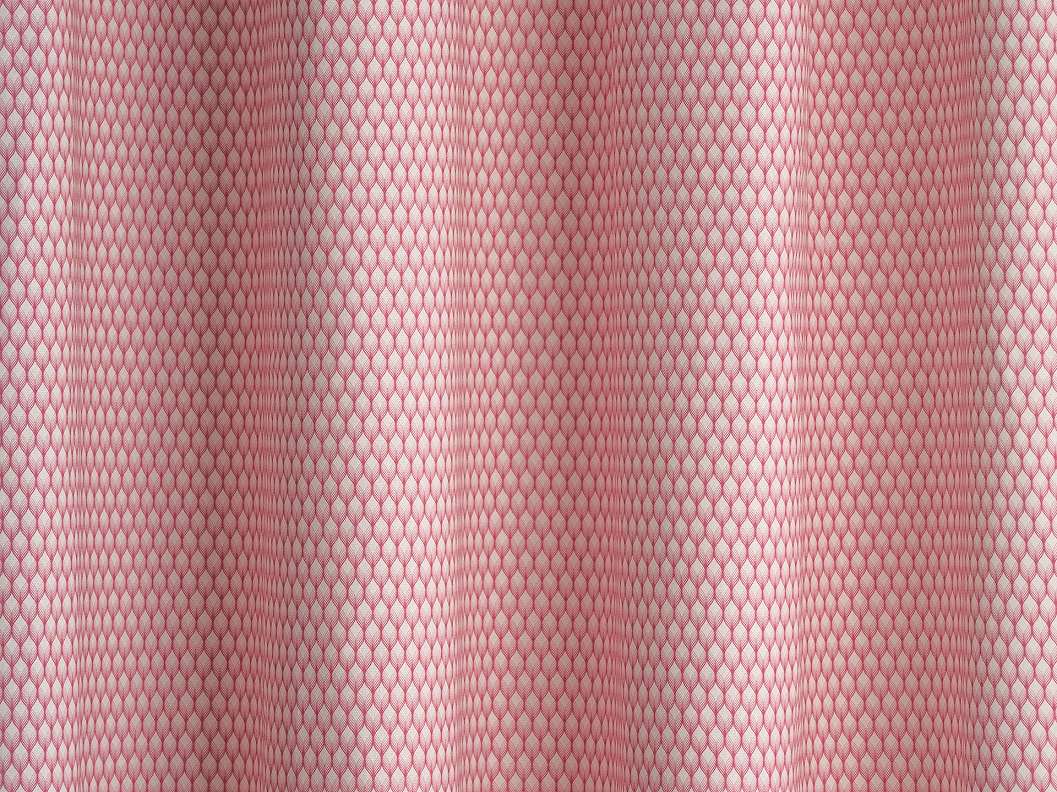 Design sötétítő függöny textil rózsaszín fűzött geometria mintázattal