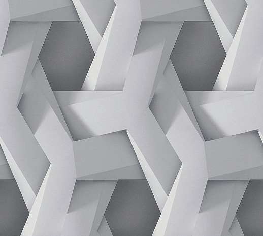 Design tapéta 3D geometrikus mintával mosható