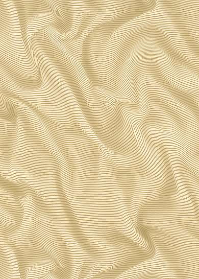 Design tapéta arany 3D hatású hullám mintával