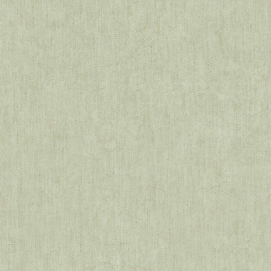 Design tapéta aranyszórt textilhatású mintával pasztell zöld színben