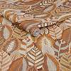 Design tapéta barna terrakotta leveles mintával