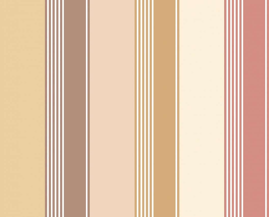 Design tapéta csíkos mintával barna színben