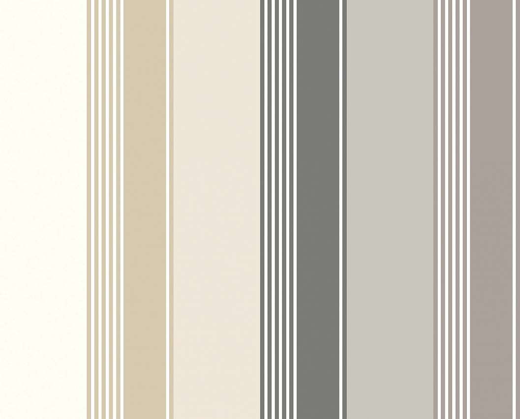 Design tapéta csíkos mintával szürke színben