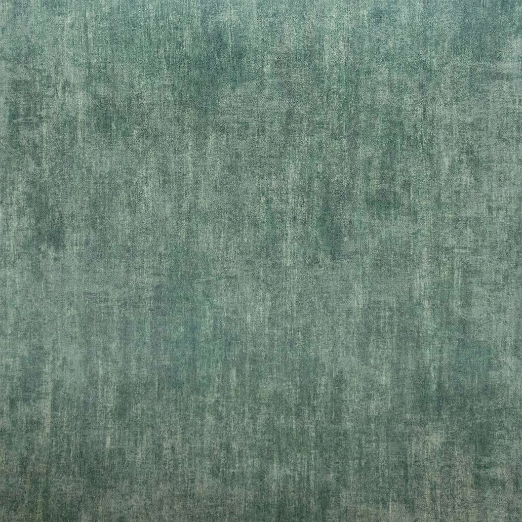 Design tapéta egyszínű koptatott mintával sötétzöld színben
