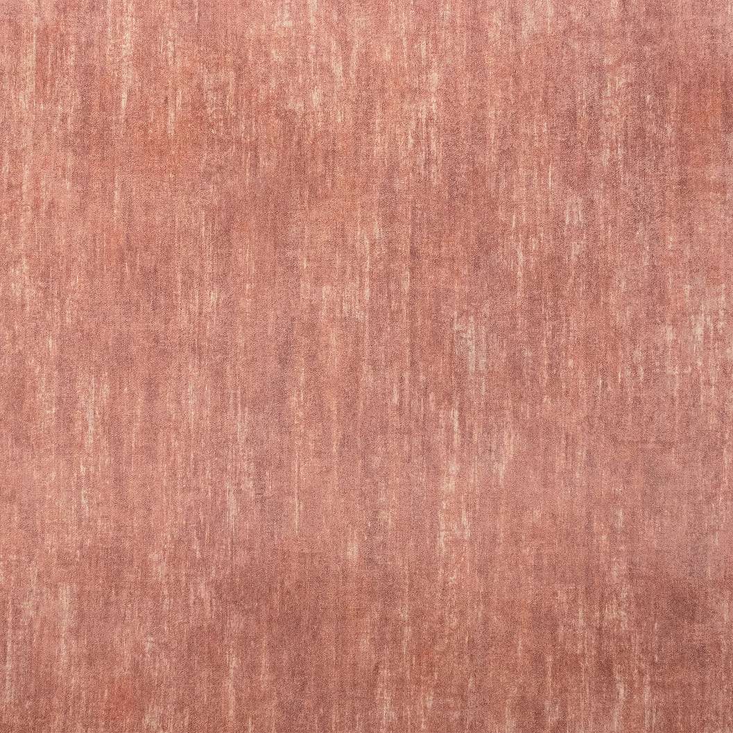Design tapéta egyszínű koptatott mintával terrakotta színben