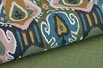 Design tapéta etno stilusban szőnyeg hatású mintával