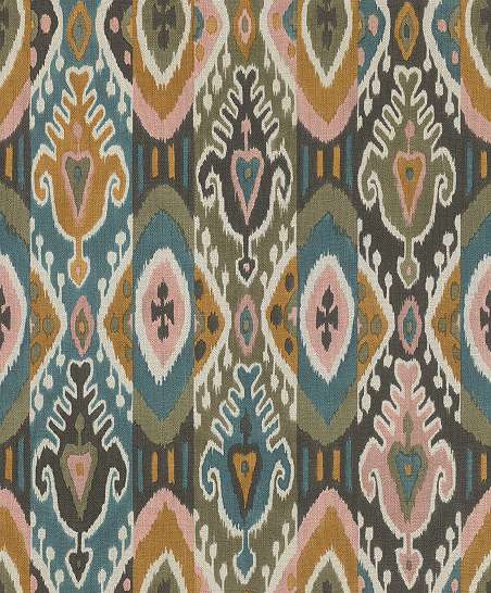 Design tapéta etno stilusban szőnyeg hatású mintával
