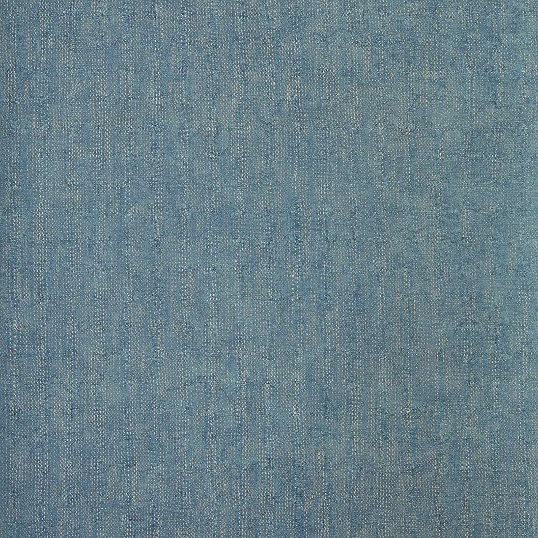 Design tapéta ezüstszórt textilhatású mintával kék színben