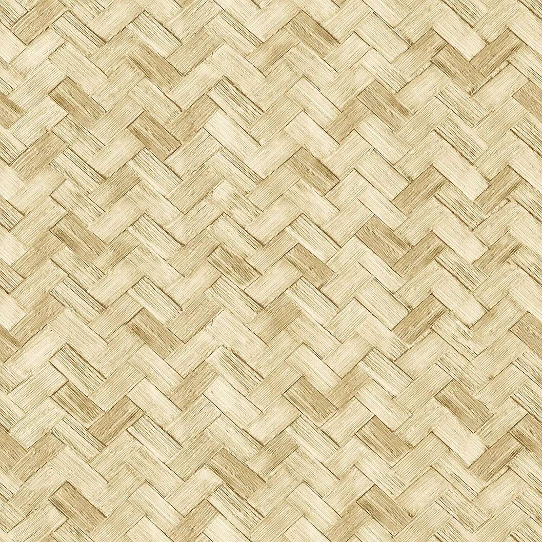 Design tapéta fonott bambusz mintával