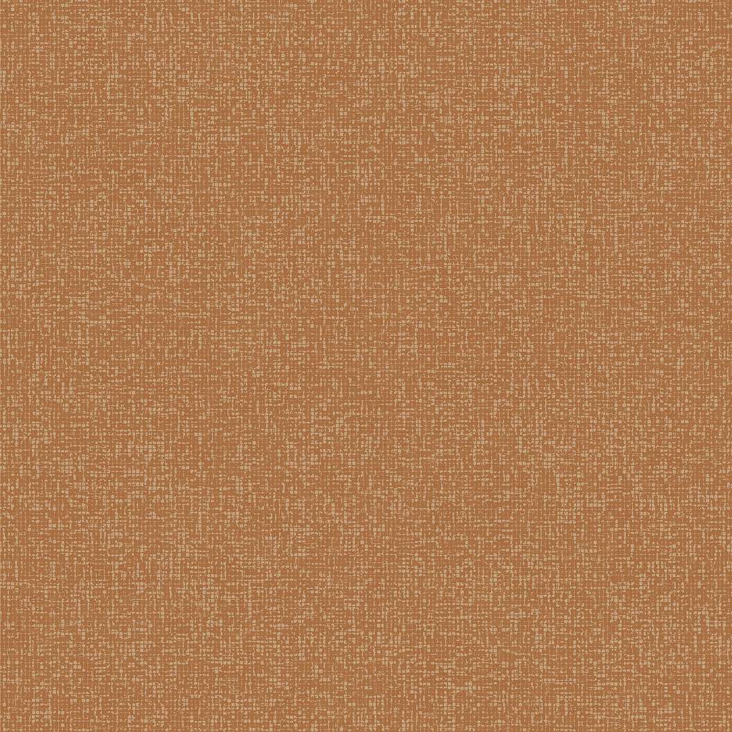 Design tapéta hálóhatású apró négyzet mintával matt terrakotta színben