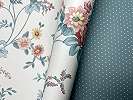 Design tapéta klasszikus virág inda mintával provence stílusban