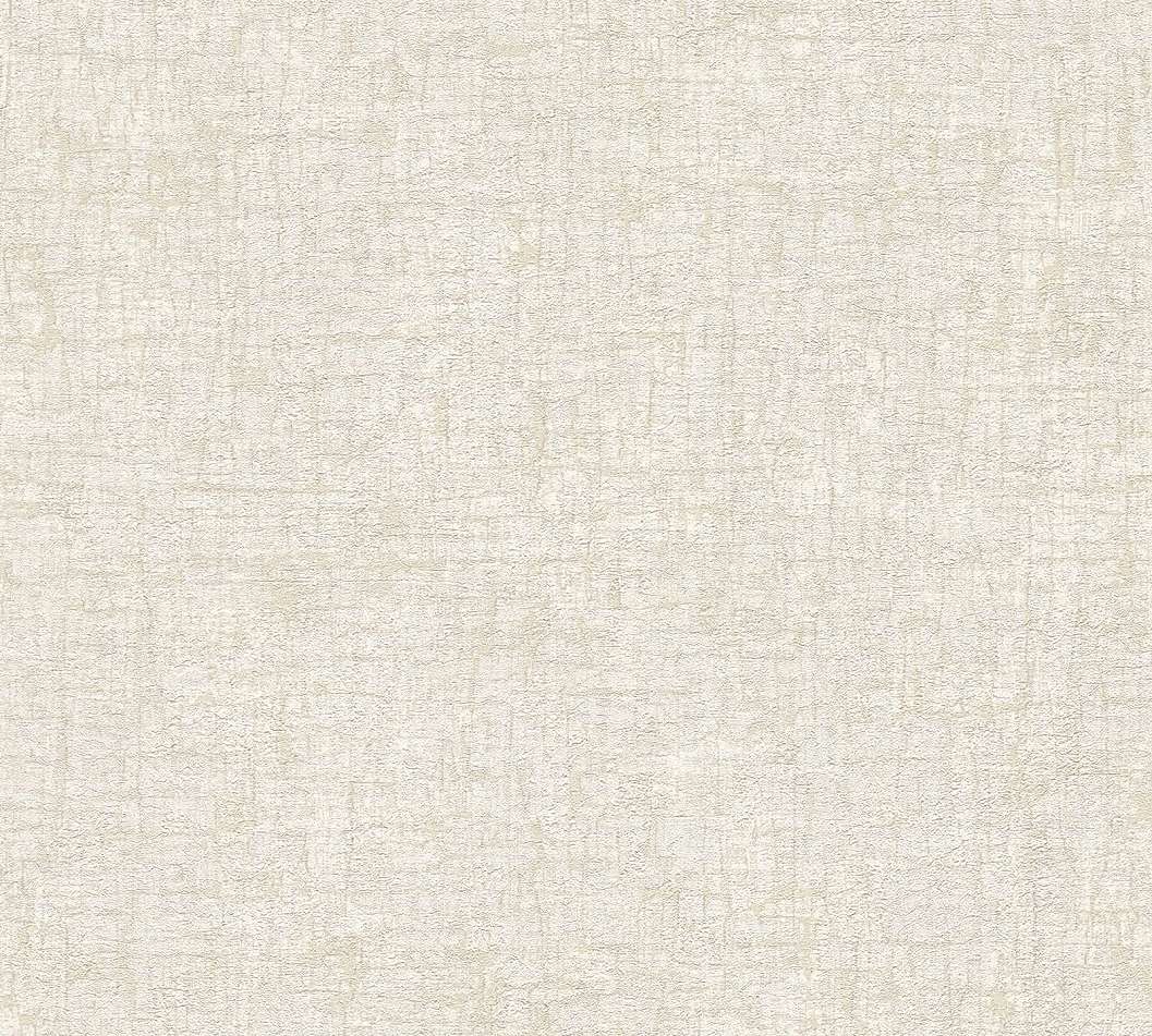 Design tapéta repedezett falhatású mintával krém és gyöngyház színben