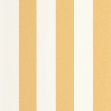 Design tapéta sárga fehér csíkos mintával