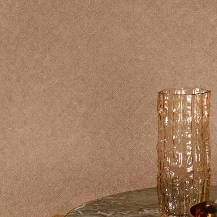 Design tapéta struktúrált geometria mintás felülettel barna színben bronz koptatással