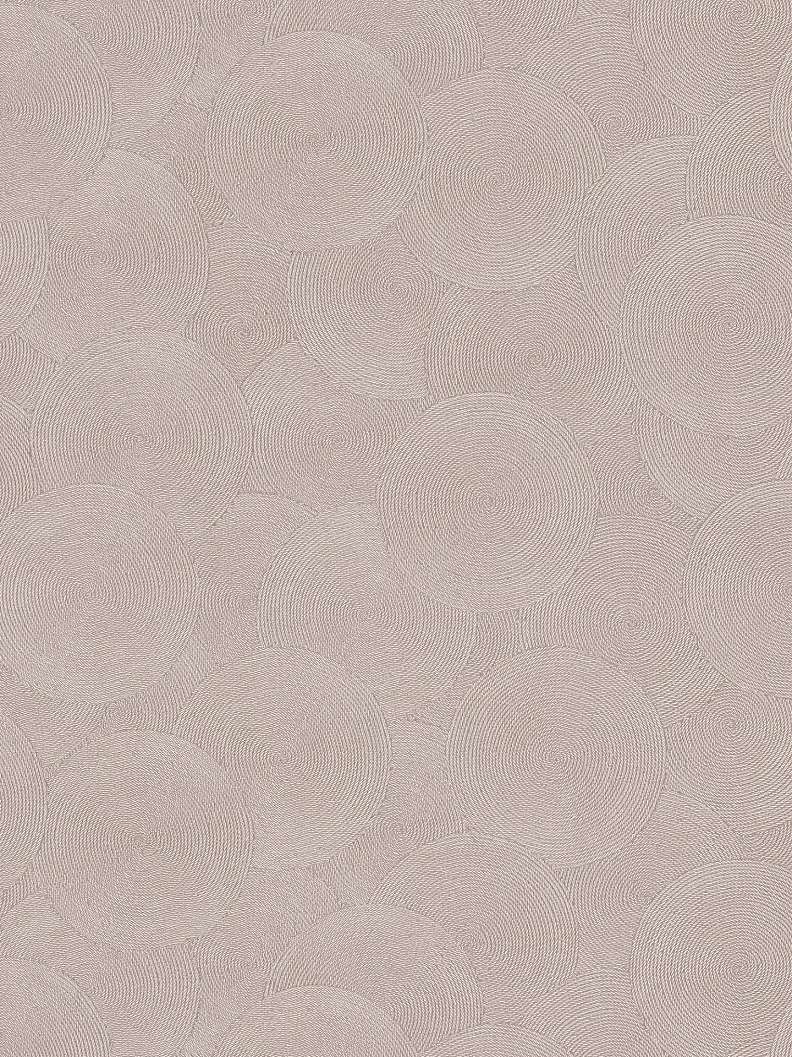 Design tapéta tóp és fényes ezüst köralakban tekert zsineg mintával