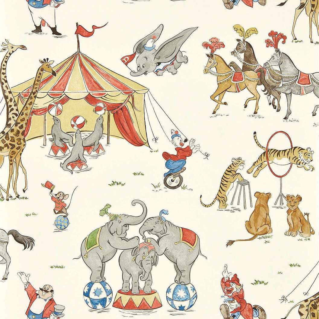 Disney Dumbo a cirkuszban mintás Sanderson gyerek design tapéta