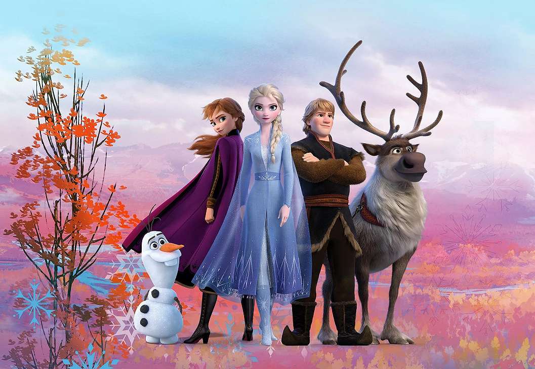 Disney Frozen fali poszter gyerekszobába