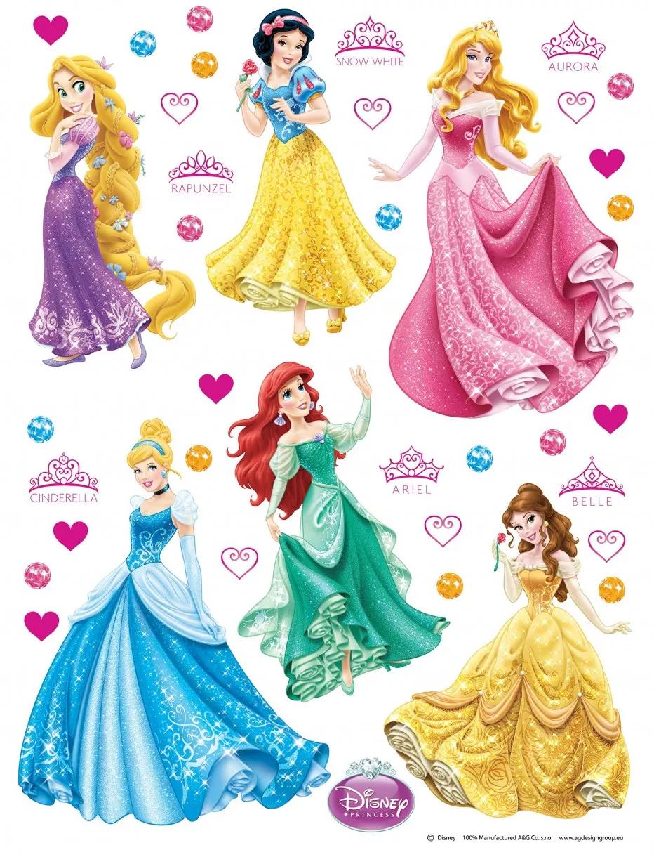 Disney hercegnők falmatrica