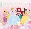 Disney hercegnők vlies gyerekszobai fali poszter
