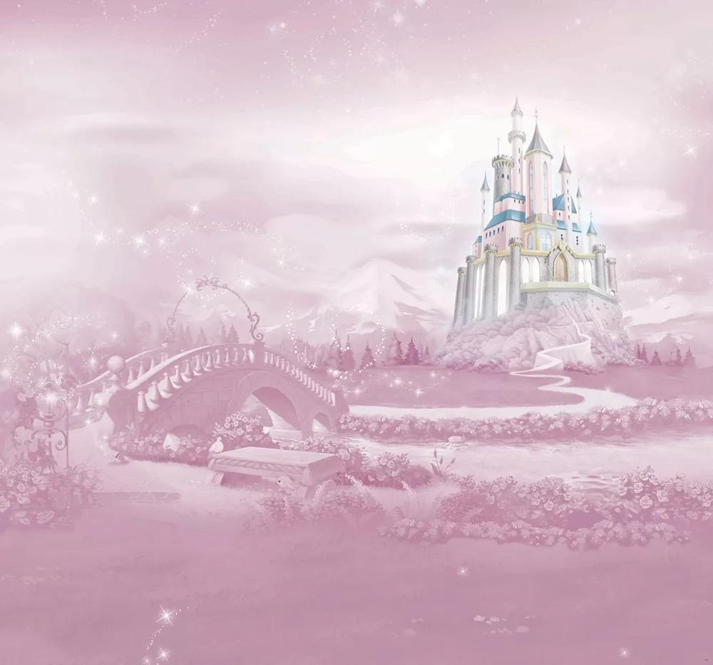 Disney kastély vlies gyerek fali poszter lányszobába