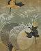 Dupla széles 106cm japán stílusú daru madár mintás design tapéta