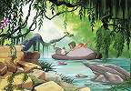 Dzsungel könyve gyerekszobai óriás fali poszter