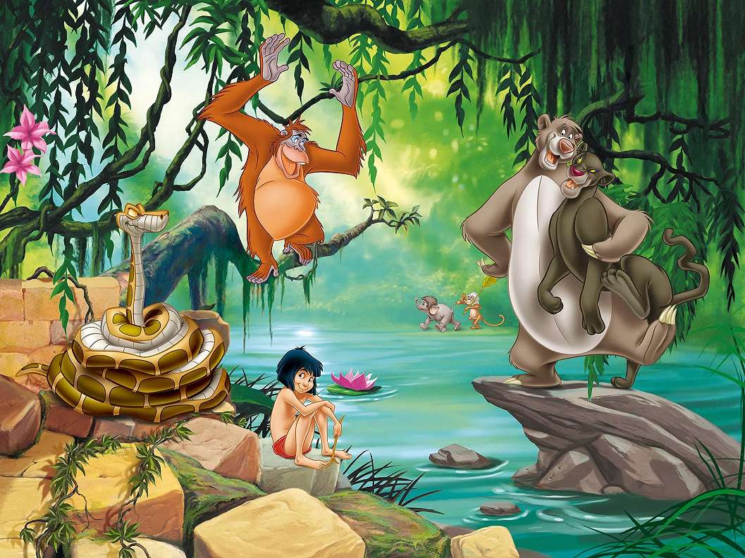 Dzsungel könyve óriás fali poszter