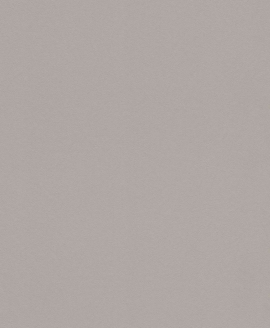 Egyszínű ezüstszürke-barna modern tapéta