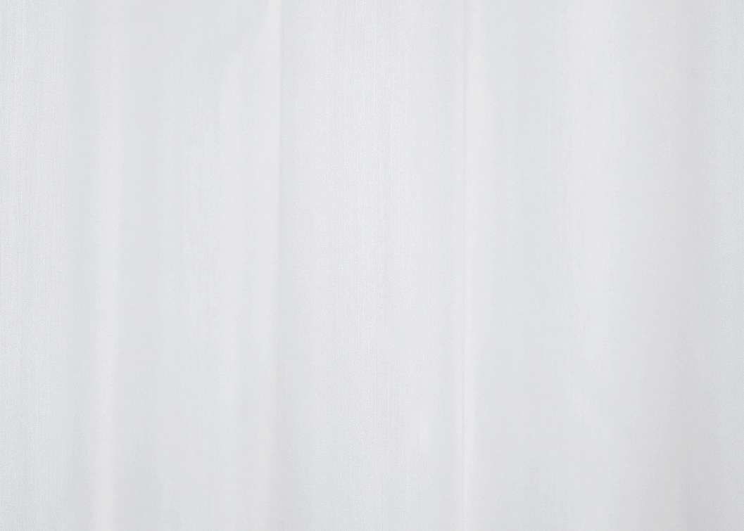 Egyszínű fényáteresztő függöny textil fehér színben