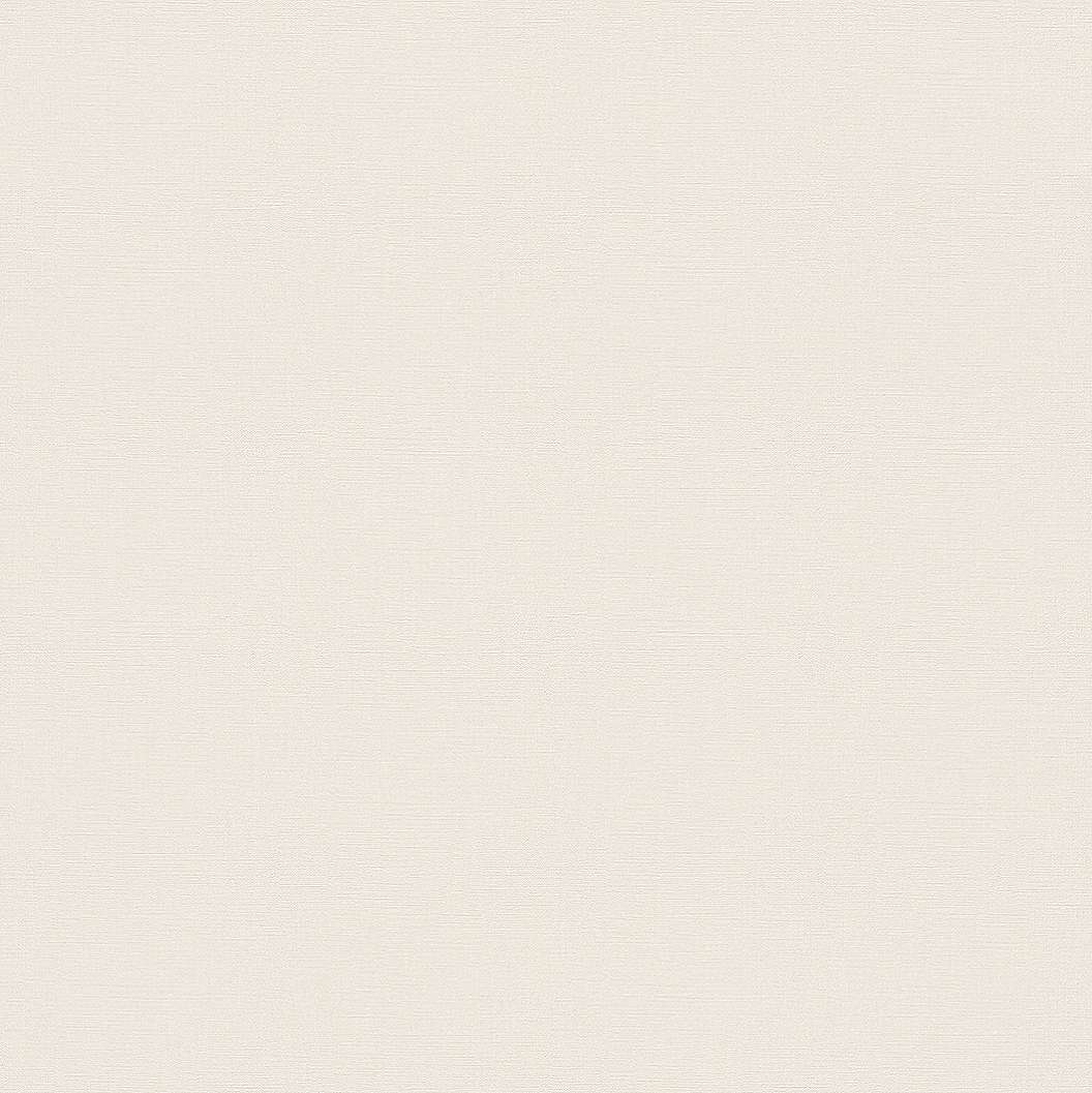 Egyszínű krémfehér tapéta