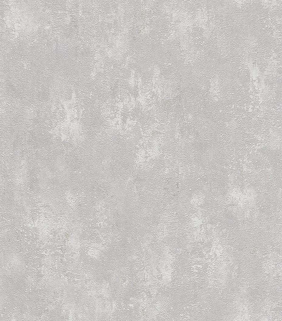 Egyszínű szürke betonhatású vlies tapéta