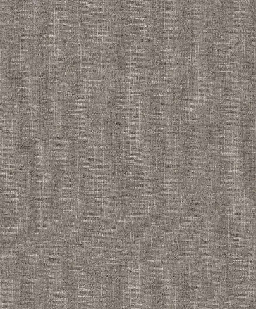 Egyszínű szürkés barna textil struktúrált design tapéta