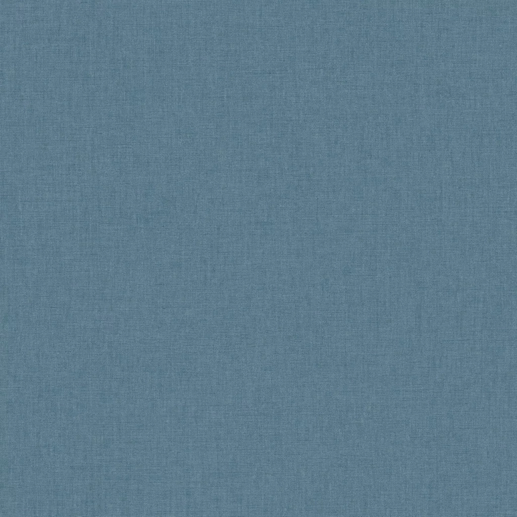 Egyszínű textil mintás design tapéta kék színben