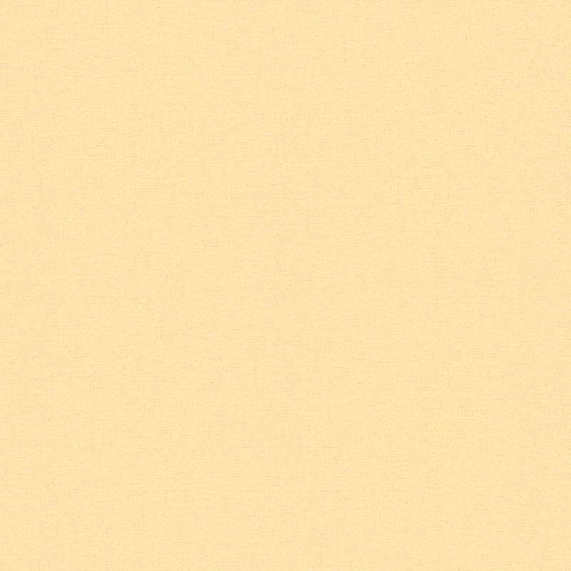 Egyszínű textilmintás krémsárga tapéta