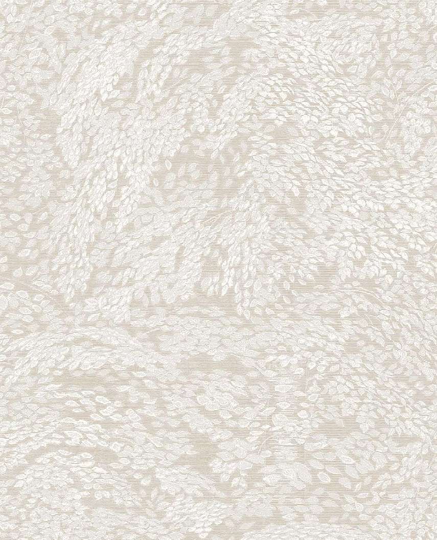Eijffinger beige apró levél mintás design tapéta