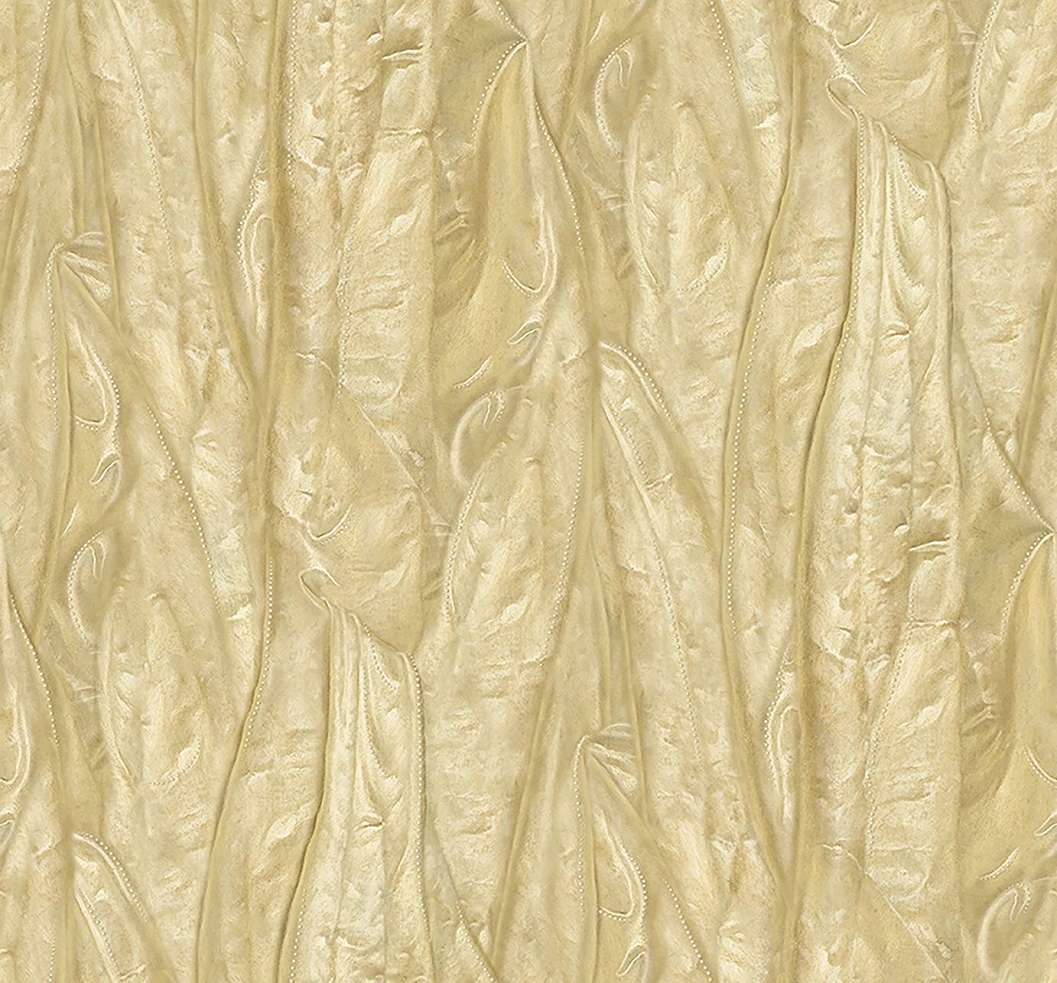 Eijffinger fotótapéta arany színű bársony drapéria mintával