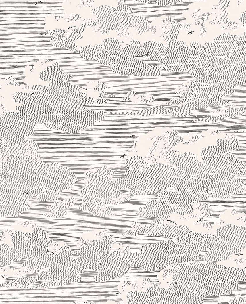 Eijffinger Geonature felhő mintás tapéta