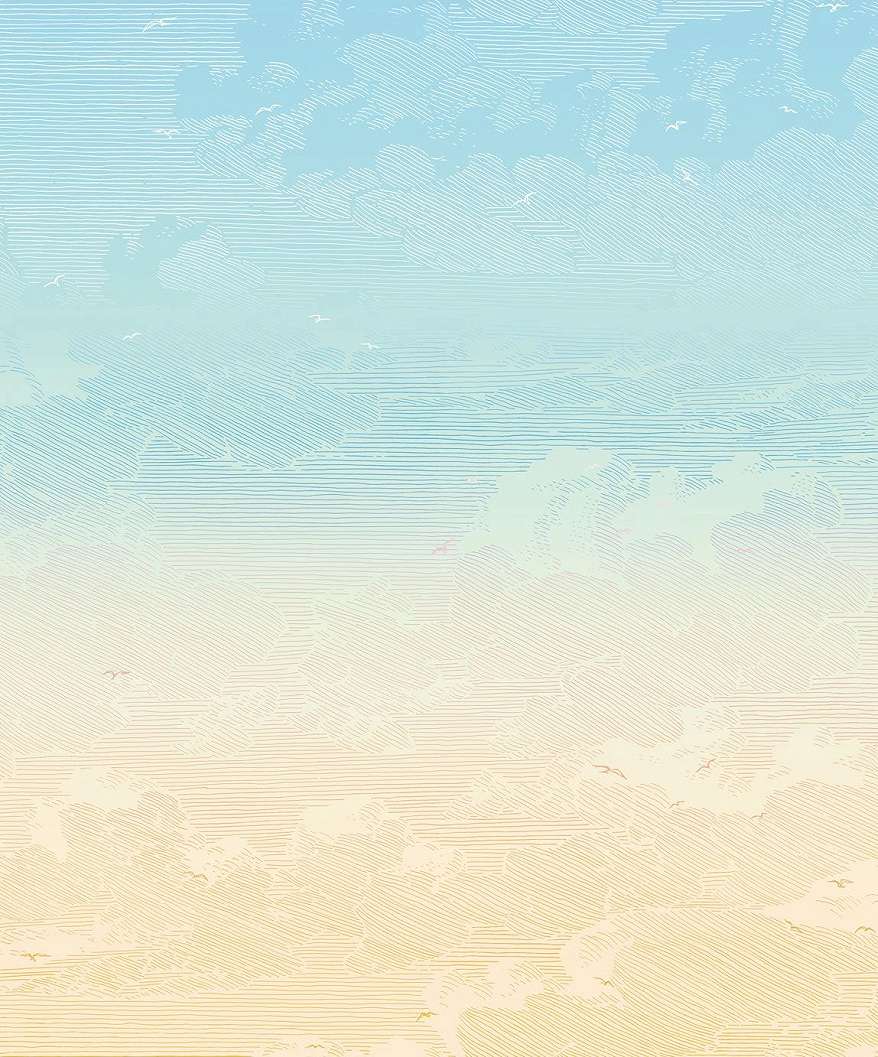 Eijffinger Geonature napkelte faliposzter