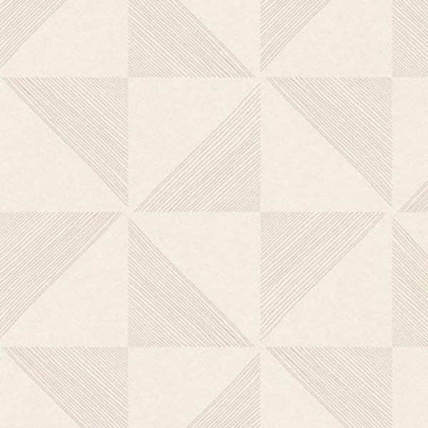 Eijffinger Geonature pink-beige geometriai mintás tapéta