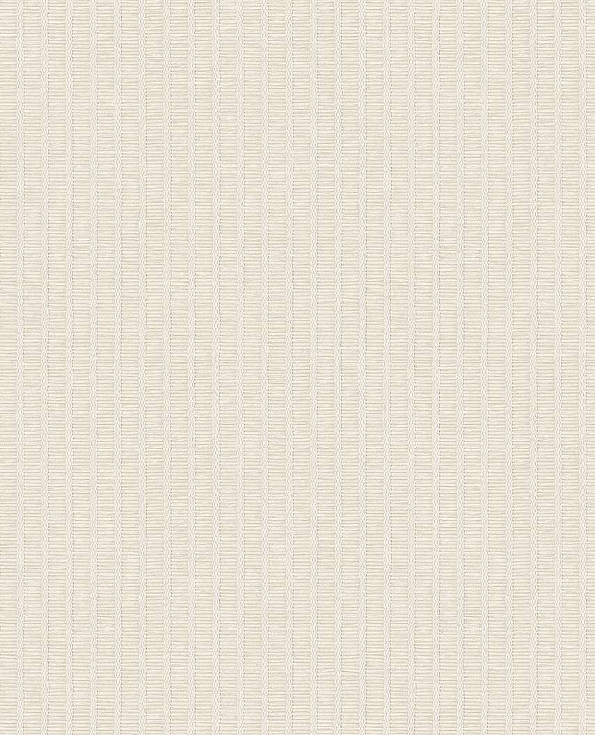 Eijffinger gyékény hatású szőtt krém színű vinyl design tapéta