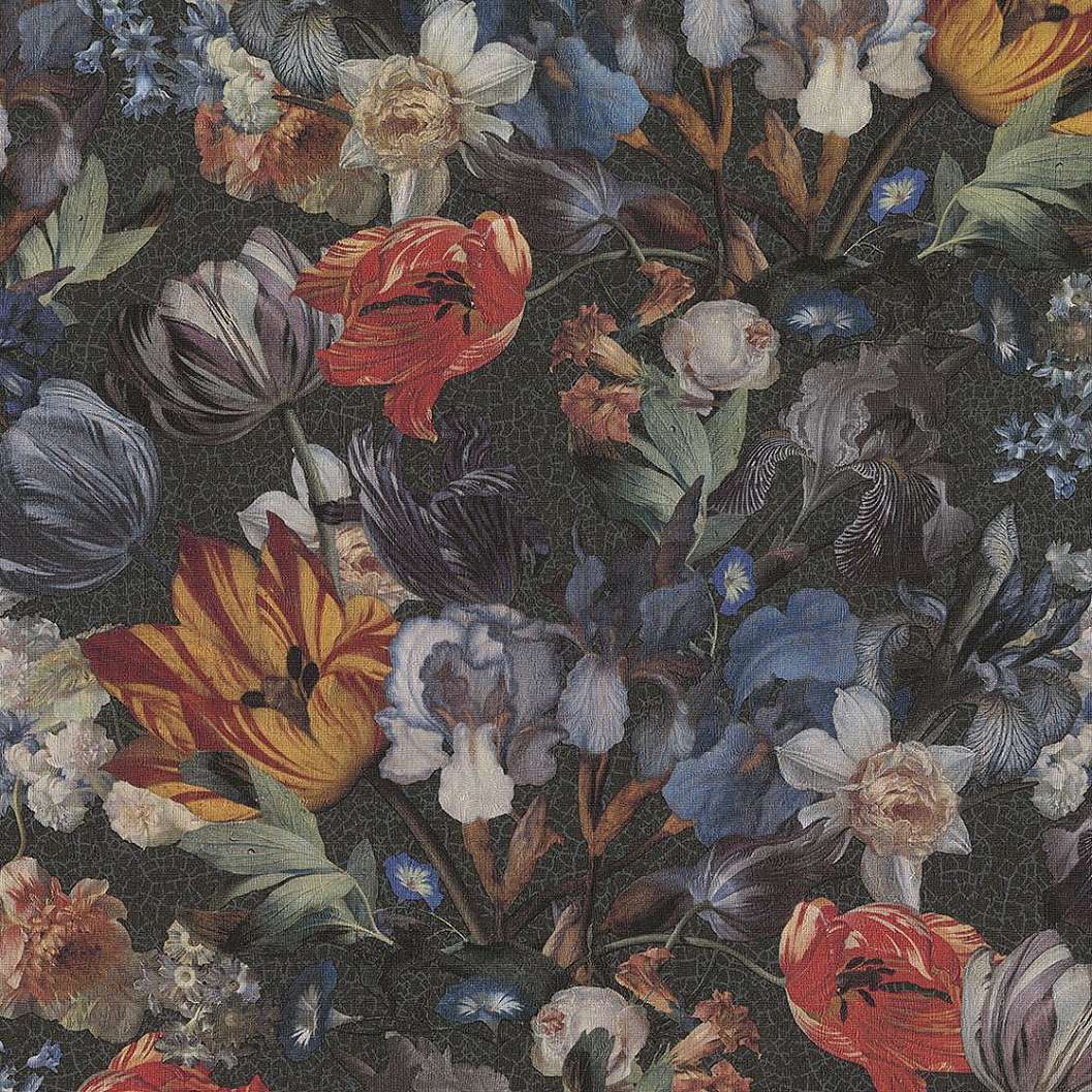 Eijffinger Masterpiece klasszikus stílusú romantikus színes virágmintás tapéta