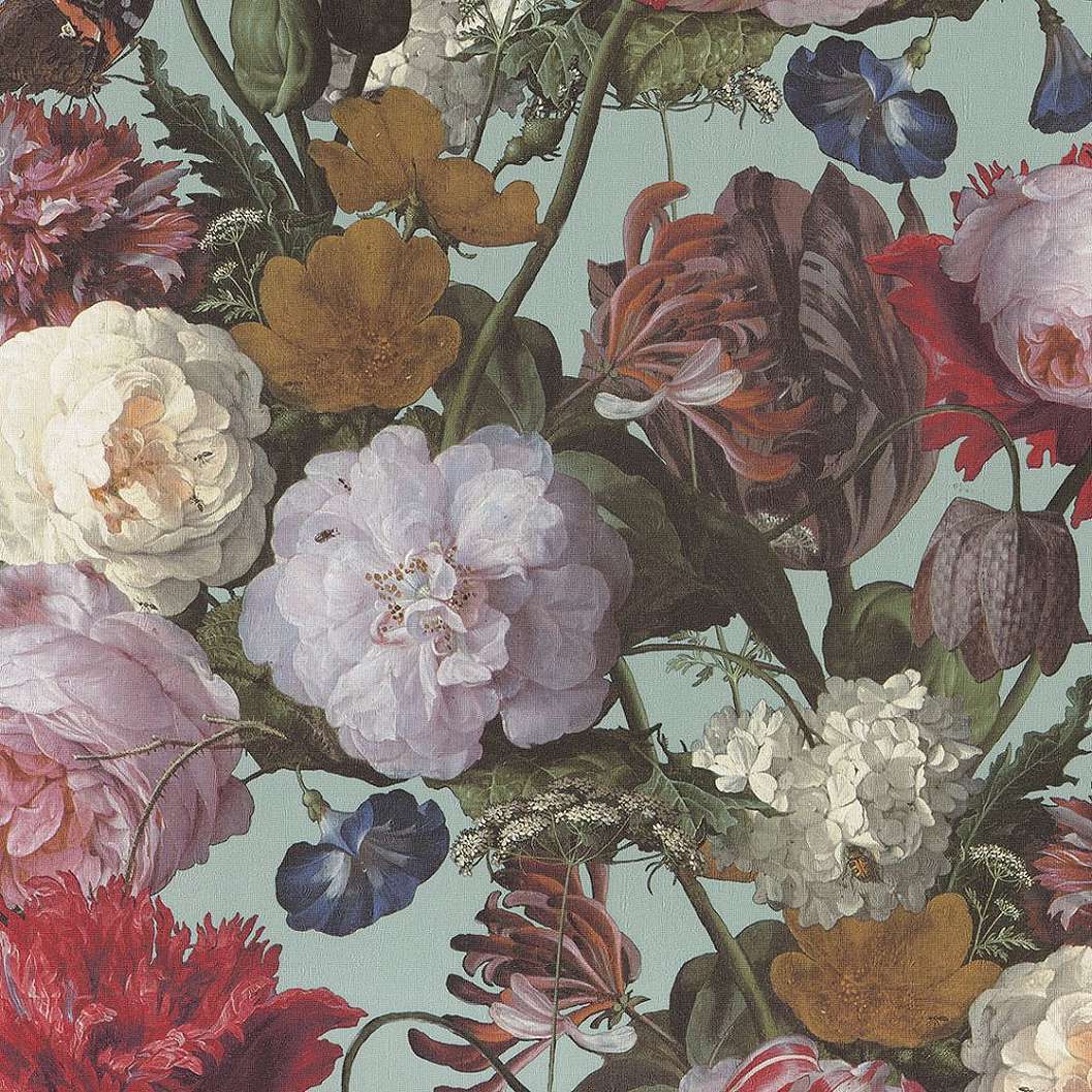 Eijffinger Masterpiece klasszikus stílusú romantikus virágmintás tapéta