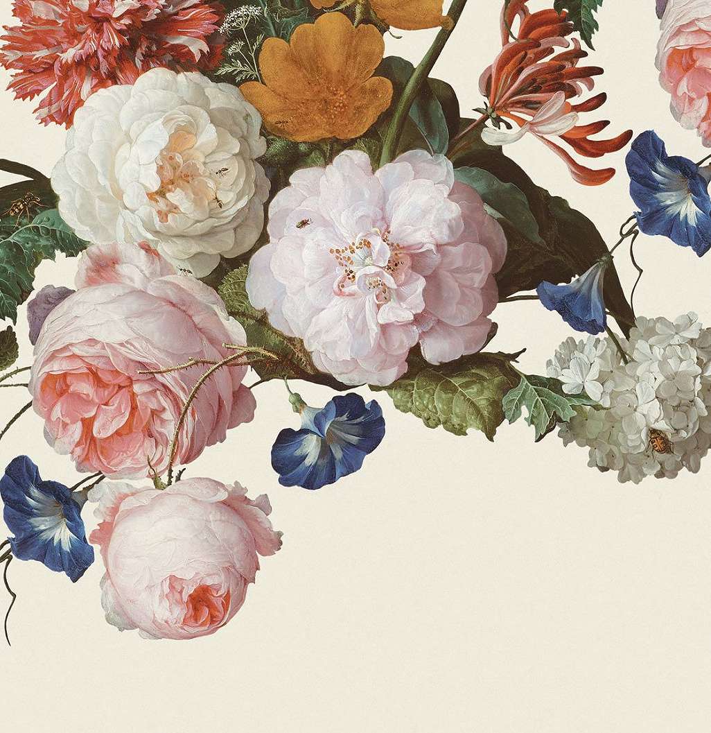 Eijffinger Masterpiece romantikus színes virágmintás faliposzter