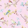 Eijffinger Pip színes klasszikus lebilincselő orientális madár mintás tapéta