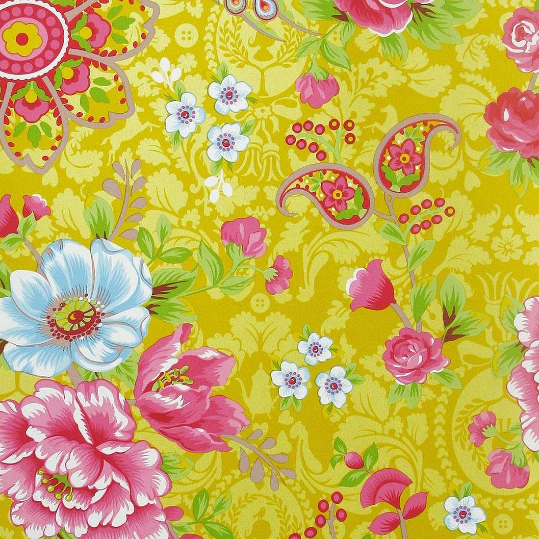 Eijffinger Pip színes perzsa virágmintás keleties stílusú tapéta