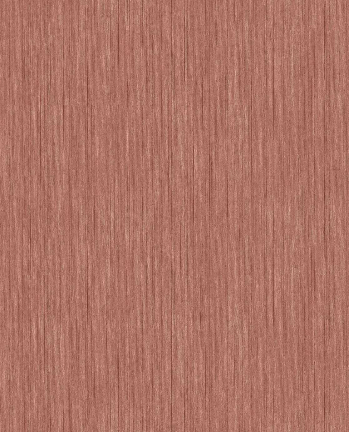 Eijffinger téglavörös és fényes arany színű koptatott csíkos mintás design tapéta