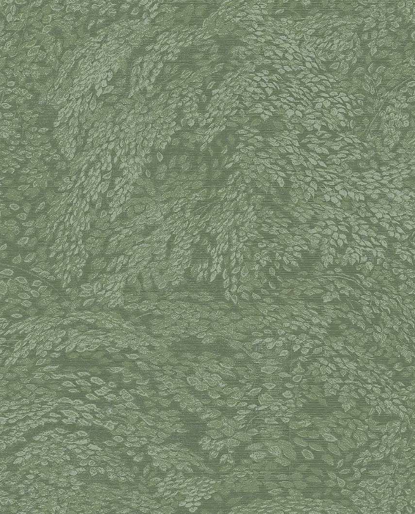 Eijffinger zöld apró levél mintás design tapéta